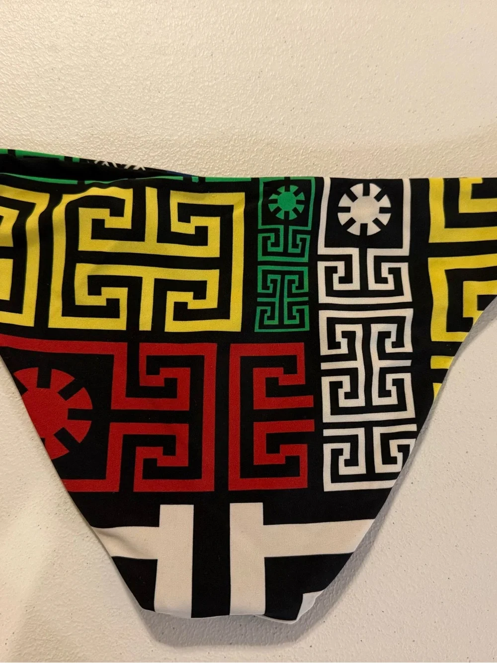 VERSACE Beachware Women's Swimwear Bikini Bottom Logo medium Greek Geometric